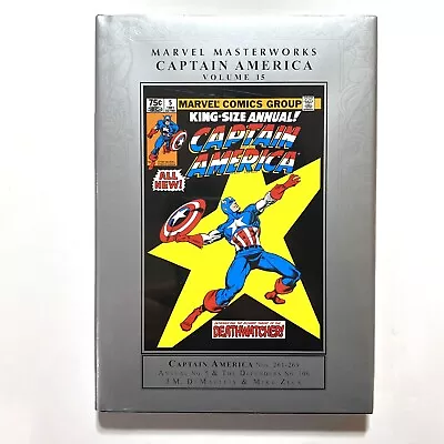 Buy Marvel Masterworks Captain America Vol 15 Hardcover New Sealed FAST Shipping • 31.66£