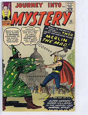 Buy Journey Into Mystery #96 Marvel 1963 Merlin The Mad ! • 142.74£
