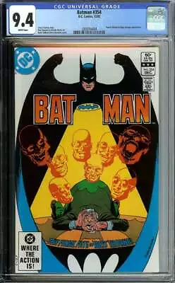 Buy Batman #354 Cgc 9.4 White Pages // Dick Giordano Cover Dc Comics 1982 • 63£