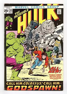 Buy Incredible Hulk #145 FN- 5.5 1971 • 14.63£