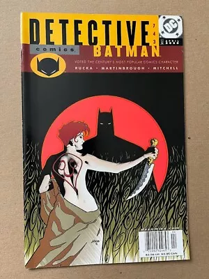 Buy Detective Comics # 743 Fine+ Newsstand Copy Batman Dc Comics 2000 Greg Rucka • 1.81£