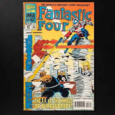 Buy Fantastic Four Annual #27 (1994), Marvel Key: First Time Variance Authority! NM! • 21.72£