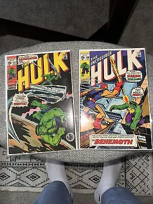Buy The Incredible Hulk #136 & 137 (Marvel Mar 1971) • 39.52£