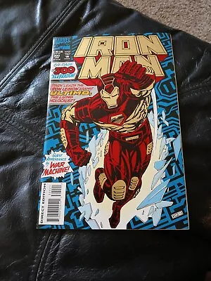 Buy Iron Man #300 Comic Book - Marvel Comics!  Celebration Issue - Reflective Cover! • 2.40£