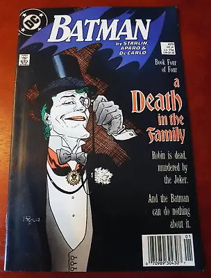 Buy Batman #429 Jan 1989 Part 4 Of 4 Death In The Family DC Comic Book Complete • 9.65£