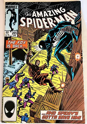 Buy Marvel's The Amazing Spider-Man 265 (June 1985) - 1st Appearance Of Silver Sable • 60.82£
