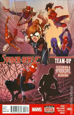 Buy Spider-Verse Team Up #3 VF- 7.5 2015 Stock Image • 6.96£