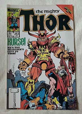Buy Marvel Comics Presents THE MIGHTY THOR #363 (VG) January 1986 Board & Bagged.  • 3.99£