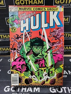 Buy The Incredible Hulk Vol 1 #245 Mar 1980 When The Hulk Comes Raging Marvel Comic • 19.82£