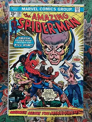 Buy The Amazing Spider-Man #138 VF+ High Grade • 44.95£