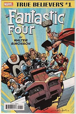 Buy Fantastic Four #337 (2019) True Believers Reprint~ Simonson ~ Unread Nm • 3.18£
