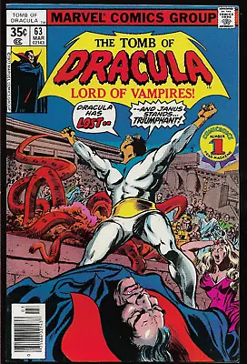 Buy THE TOMB OF DRACULA (1972) #63 - Back Issue • 14.99£