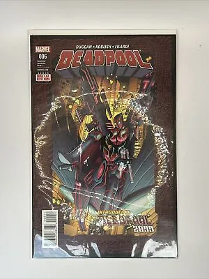 Buy Deadpool #6 1st Appearance Of Deadpool 2099 Marvel Comics 2016 -A • 18£