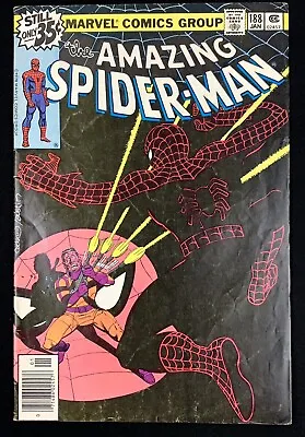 Buy The Amazing Spider-Man #188 The Jigsaw Is Up! Jan. 1979 • 5.99£