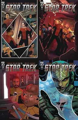 Buy [PRE-ORDER] Star Trek: Sons Of Star Trek (#3, #4 Inc. Variants, 2024) • 7.80£