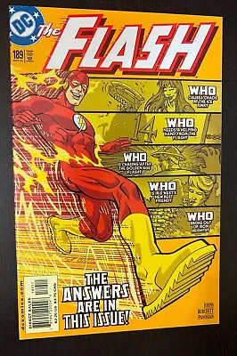 Buy FLASH #189 (DC Comics 2002) -- Scott Kolins -- NM- Or Better • 6.43£
