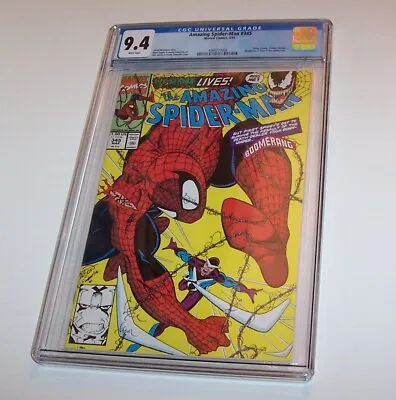 Buy Amazing Spiderman #345 - Marvel 1991 Copper Age Issue - CGC NM 9.4 • 59.70£