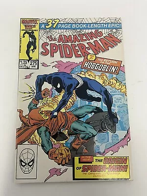 Buy Amazing Spider-Man #275 M/NM - HIGH GRADE!!! - Key Origin Retold - Hobgoblin • 23.98£