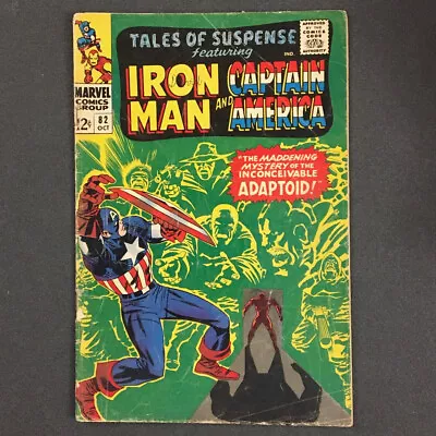 Buy Tales Of Suspense 82 (1966); Iron Man, Captain America; S Lee, J Kirby, G Colan • 12.50£