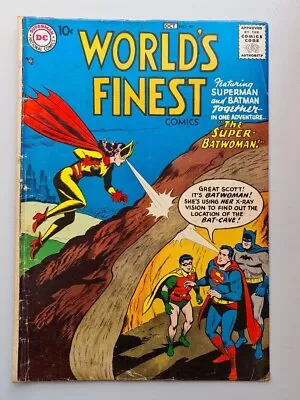 Buy World's Finest Comics #90 Vg- (3.5) October 1957 Dc Superman Batman Batwoman ** • 139.99£
