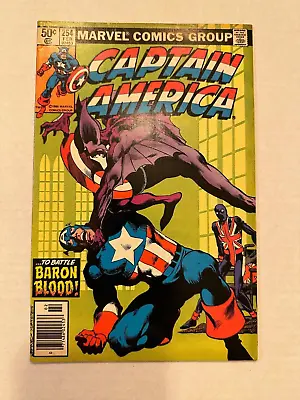 Buy Captain America #254 Comic Book  1st App 3rd Union Jack, Death Of Baron Blood • 4.23£