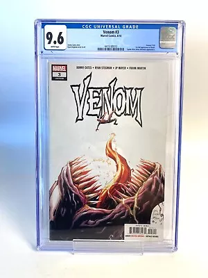 Buy Venom #3 CGC 9.6 (2018, Marvel) 1st Appearance Of Knull! Key Issue! Modern Age • 107.23£