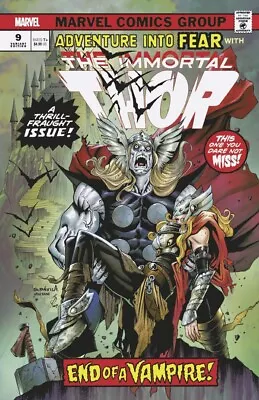 Buy Marvel Comics ‘The Immortal Thor’ #9 (2024) Dávila Vampire Variant Cover • 4.01£