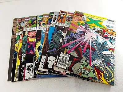 Buy Marvel Comic Book Lot 1990 1991  Includes X-Men, X-Factor, The Punisher • 15.17£