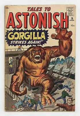 Buy Tales To Astonish #18 FR 1.0 1961 • 32.41£