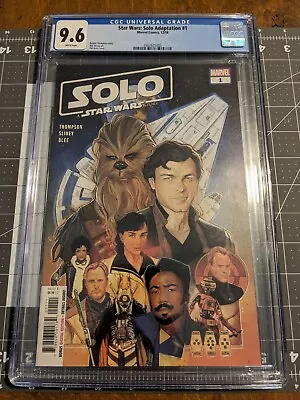 Buy Solo: A Star Wars Story #1 (2018) 1st Appearance Qi'ra & Lady Proxima - CGC 9.6 • 51.38£