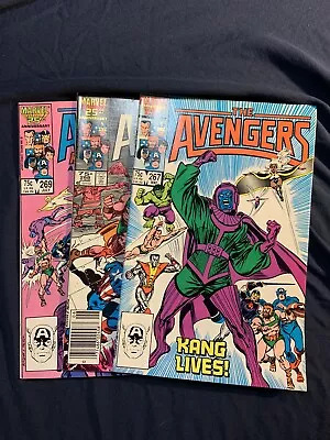Buy Avengers #267, 268 & 269 (Marvel, 1986) Kang Dynasty Set 1st Council Of Kangs • 28.02£