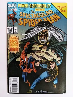 Buy Spectacular Spider-Man #217 Marvel 1995 Direct Foil Variant | Combine Shipping • 3.21£