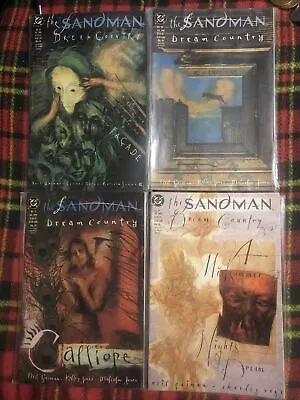 Buy 4x The Sandman 📕 Dream Country Issues #17-20 Complete-Run Includes Error Issue • 45.85£