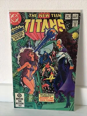 Buy The New Teen Titans 23. Vintage 1982. Vfn+ 8.5. Dc Comics. 1st Blackfire. • 20£