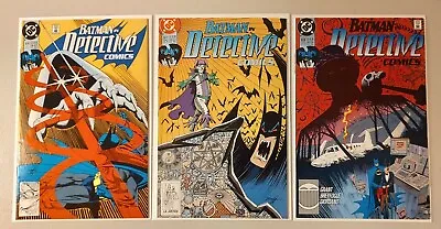 Buy Detective Comics Batman 616-618 (1990) Grant/Breyfogle - DC - White Pages (NM) • 12.43£