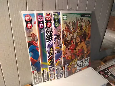 Buy Justice League Vol. 3 68 69 70 71 And 2022 Annual Nm Full Run • 23.82£