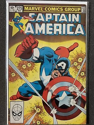 Buy Marvel Comics Captain America #275 Key 1st New Baron Zemo Bronze • 27.99£