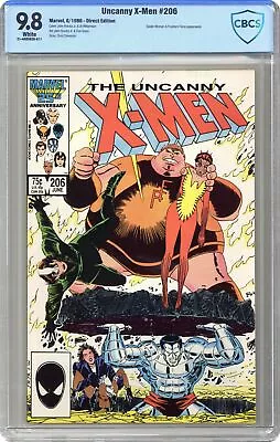 Buy Uncanny X-Men #206 CBCS 9.8 1986 21-40D5B35-011 • 79.06£