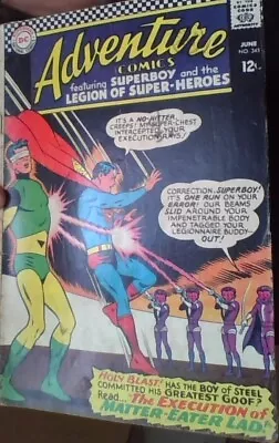 Buy Adventure Comics Feat. Superboy DC #345 June 1966 • 6.55£
