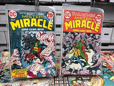 Buy MISTER MIRACLE #14 And #15 DC Comics 1973 1st Shilo Norman Jack Kirby Art • 19.99£