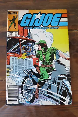 Buy G.I. JOE A REAL AMERICAN HERO 44 MARVEL COMICS 1986 ARAH GI 1ST DR. MINDBENDER B • 3.55£
