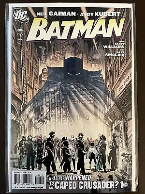 Buy Batman #686 DC Comics 2009 KEY Andy Kubert Regular Cover NM- • 6.30£