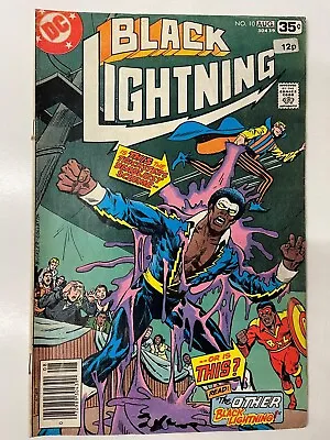 Buy Black Lightning #10 (1977) Fn Sticker Copy Dc • 5.95£
