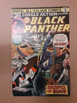 Buy Jungle Action No 19.Black Panther VS The Klan. Fine. 1976 Marvel Comic.  UK... • 13.50£
