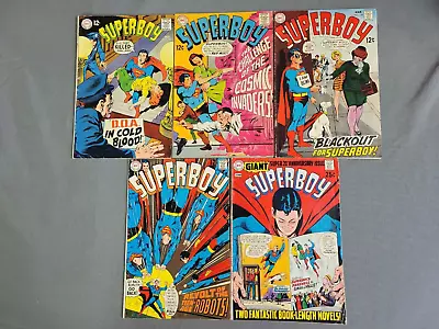 Buy Superboy #151, 153-156 Silver Age Comic Lot Of 5 Includes 80 Pg Giant • 19.82£