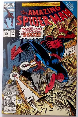 Buy Amazing Spider-Man #364 July 1992 Marvel Comics - Shocker Appearance • 4.64£