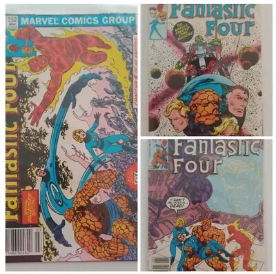 Buy 1983 Marvel Comics Fantastic Four #252 / #253 / #255 - Fantastic Four (Lot Of 3) • 19.98£