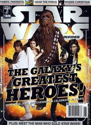 Buy Star Wars Insider Magazine #98A VF 2008 Stock Image • 7.41£
