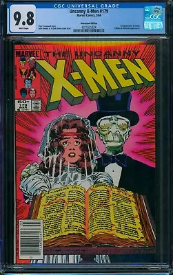 Buy Uncanny X-Men #179 ⭐ CGC 9.8 NEWSSTAND ⭐ 1st Appearance Of LEECH! Marvel 1984 • 197.45£