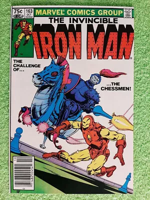 Buy IRON MAN #163 NM- Newsstand Canadian Price Variant RD5556 • 5.25£